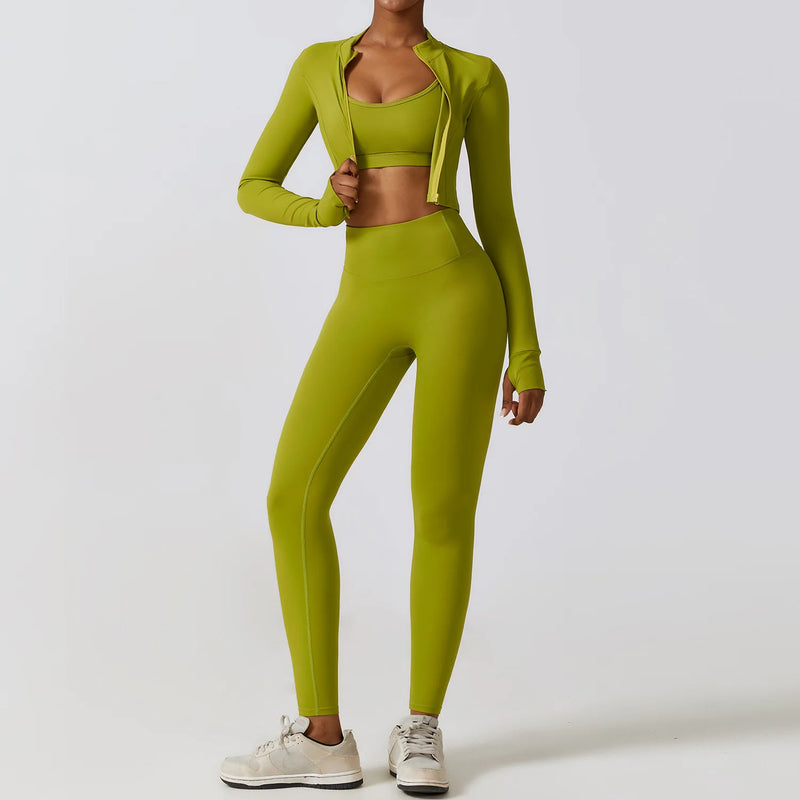 Conjunto-Barra-com-calça-academia-roupa-de-fitness-legging-treino-welles-corrida-tenis-beach-tennis-moda-musculação-esforço-cor-verde