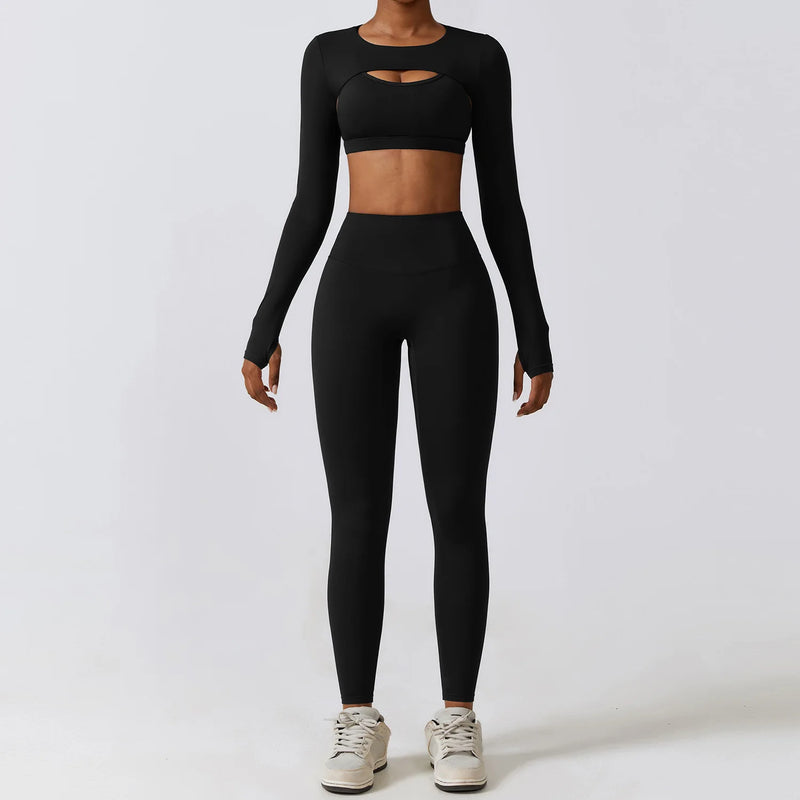 Conjunto-Ipanema-academia-roupa-de-fitness-legging-treino-welles-corrida-tenis-beach-tennis-moda-musculação-esforço-preto
