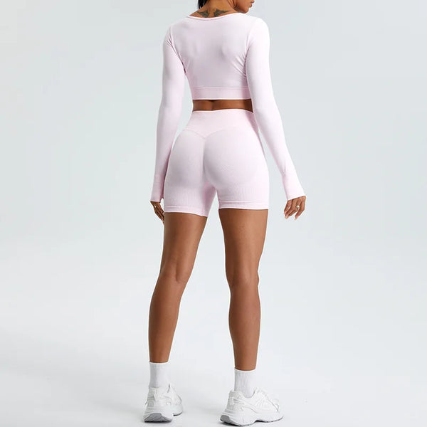 Conjunto-Jurerê-com-Short-academia-roupa-de-fitness-legging-treino-welles-corrida-tenis-beach-tennis-moda-musculação-esforço-fit