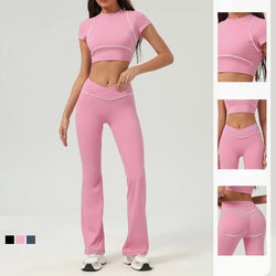 Conjunto-Miami-Calça-academia-roupa-de-fitness-legging-treino-welles-corrida-tenis-beach-tennis-rosa