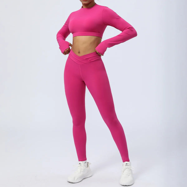 Conjunto-Sleeve-academia-roupa-de-fitness-legging-treino-welles-corrida-tenis-beach-tennis-rosa-pink