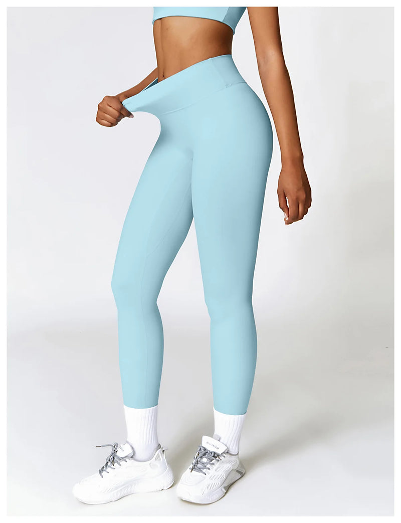 Conjunto-Welles-Mind-com-Calça-academia-roupa-de-fitness-legging-treino-welles-corrida-tenis-beach-tennis-azul-claro