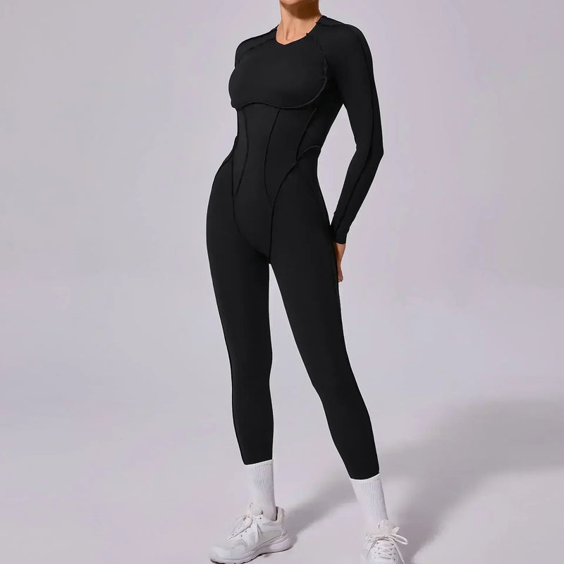 Macacão-Jump-academia-roupa-de-fitness-legging-treino-welles-corrida-tenis-beach-tennis-preto-fit-esforço