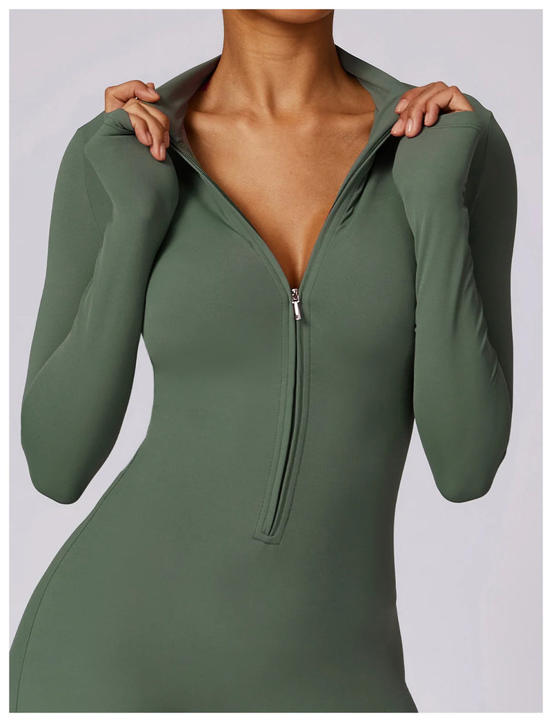 Macacão-Welles-Fame-academia-roupa-de-fitness-legging-treino-welles-corrida-tenis-beach-tennis-moda-musculação-verde