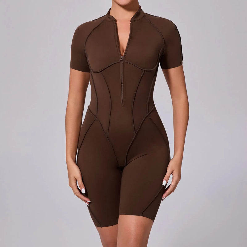Macaquinho-Tokyo-academia-roupa-de-fitness-legging-treino-welles-corrida-tenis-beach-tennis-moda-musculação-esforço-marrom