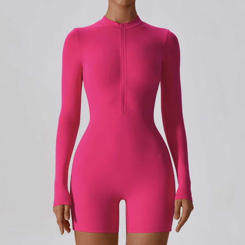 Macaquinho-Verona-academia-roupa-de-fitness-legging-treino-welles-corrida-tenis-beach-tennis-moda-musculação-esforço-Rosa