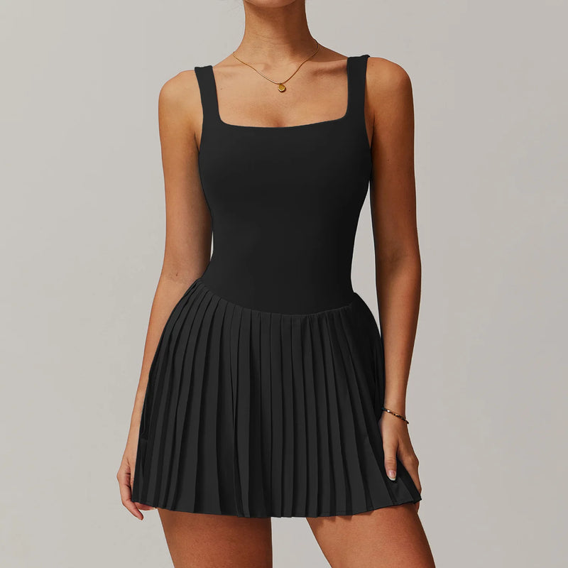 Vestido-Esportivo-Glacy-com-Short-academia-roupa-de-fitness-legging-treino-welles-corrida-tenis-beach-tennis-preto-fit