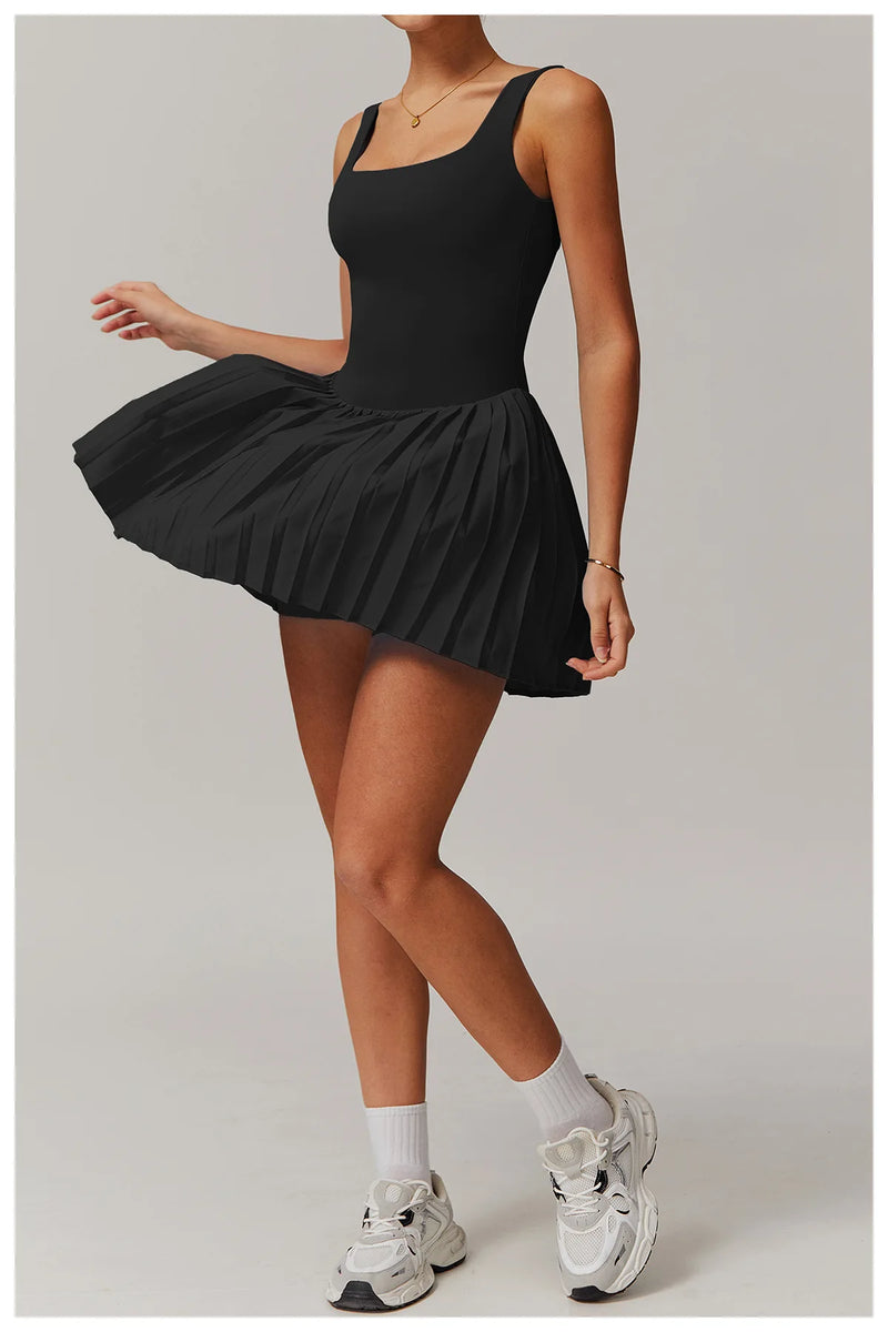 Vestido-Esportivo-Glacy-com-Short-academia-roupa-de-fitness-legging-treino-welles-corrida-tenis-beach-tennis-preto